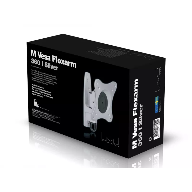 Multibrackets M VESA Flexarm 360 I -VESA-asennus hopea 75 100 200