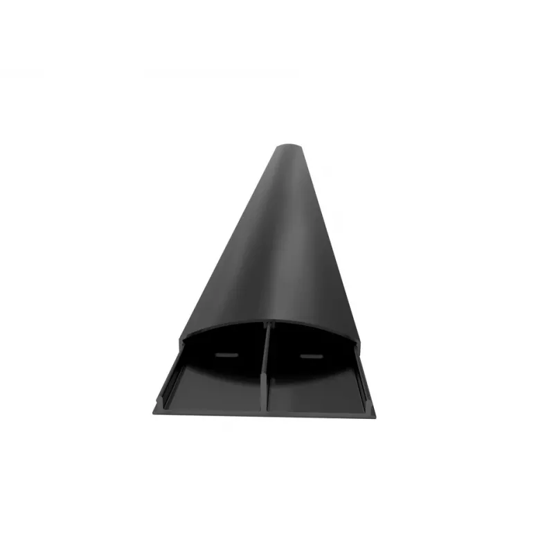 Multibrackets M kaapelikotelo SS musta 75 mm L - 1600 mm P