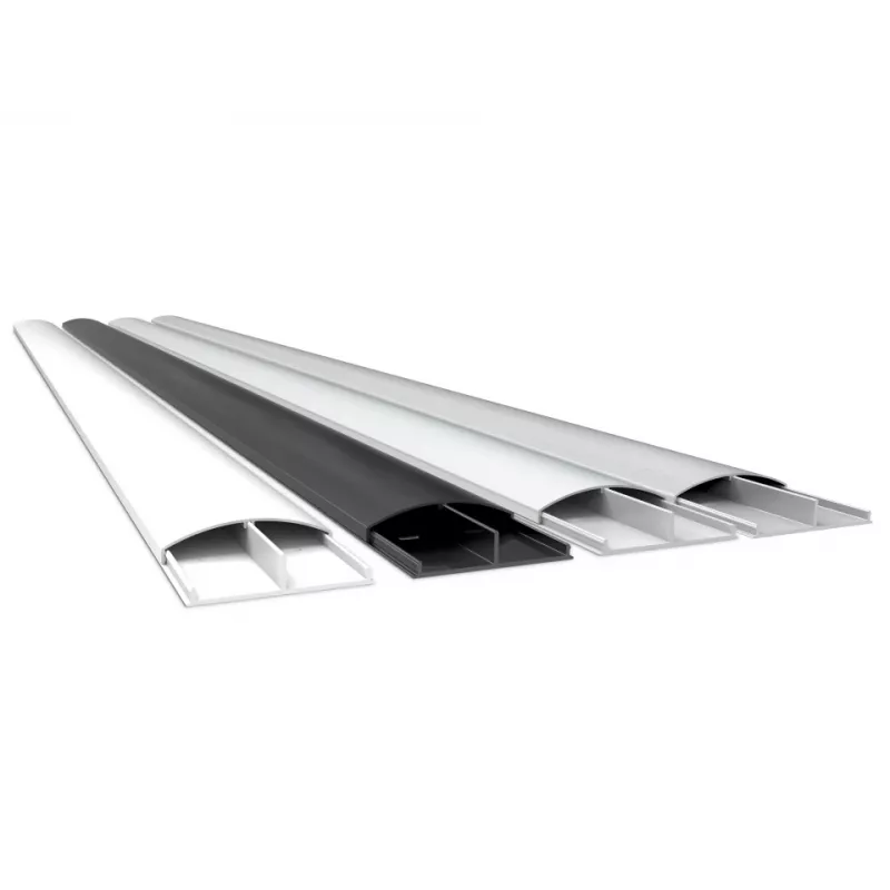 Multibrackets M kaapelikotelo SS musta 75 mm L - 1600 mm P