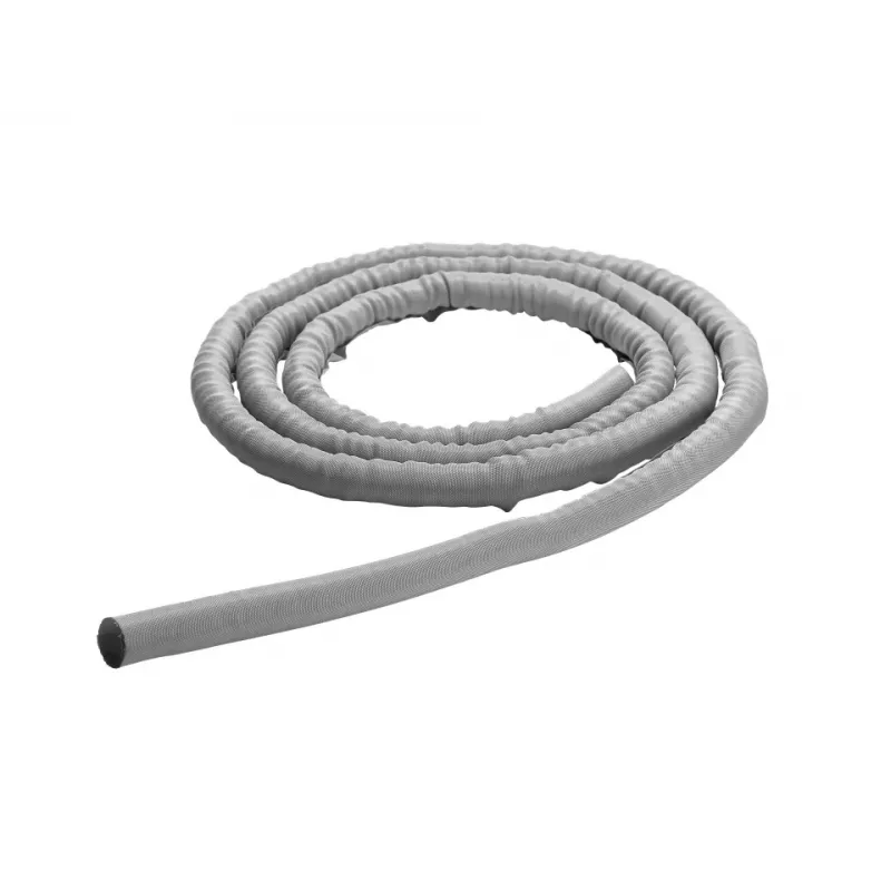 Multibrackets M Universal itsestään kiertyvä kaapelipunossukka 19 mm hopea 25 m, polyesteri, -50–150 °C