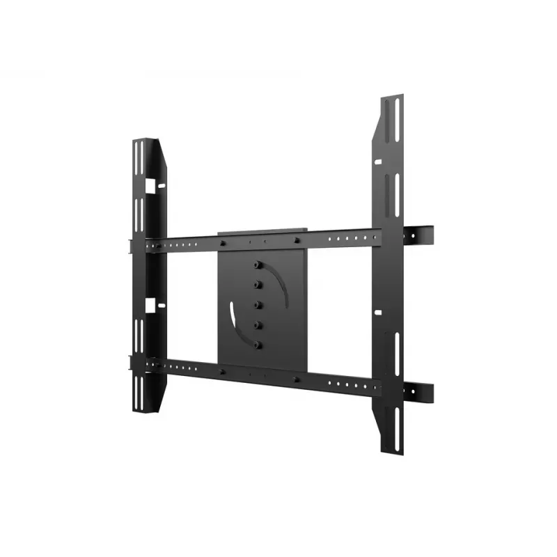 MULTIBRACKETS M yksittäisen näytön Public Display -jalusta – musta, tukee enint. 60 kg, VESA 200x200–800x400
