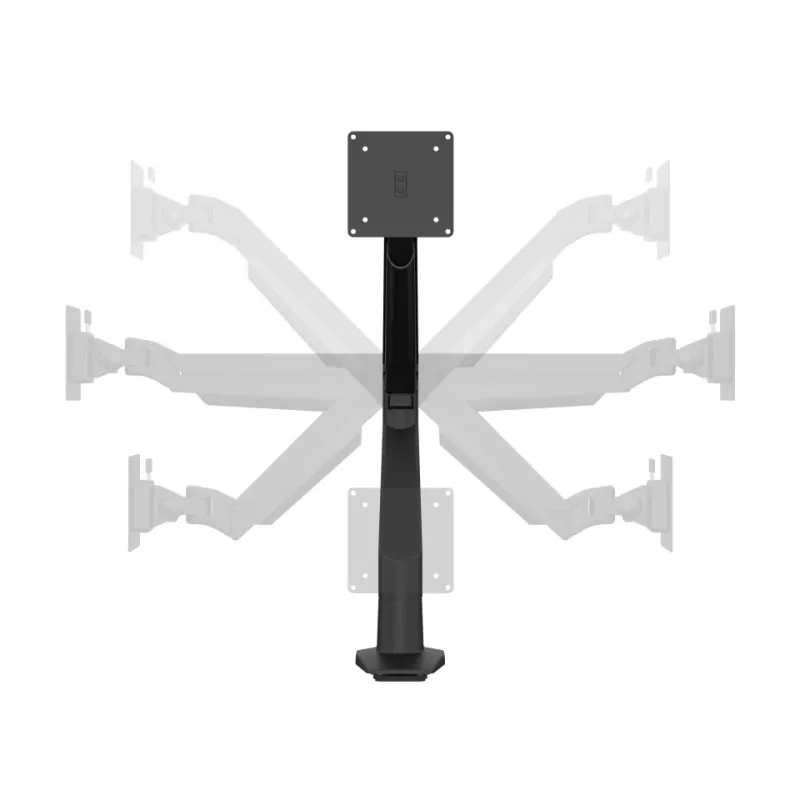 Multibrackets M VESA Gas Lift Arm Single musta