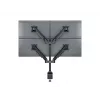 Multibrackets M VESA Gas Lift Arm Quad musta 40 kg 15-32 tuumaa