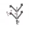 Multibrackets M VESA Gas Lift Arm Quad musta 40 kg 15-32 tuumaa