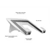 Multibrackets M Laptop Holder Gas Lift Arm -kannettavateline hopea