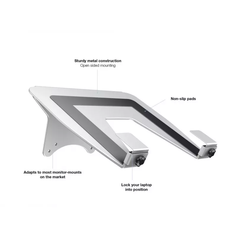 Multibrackets M Laptop Holder Gas Lift Arm -kannettavateline hopea