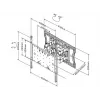 Multibrackets M VESA Super ohut Tilt & Turn Plus HD -teline