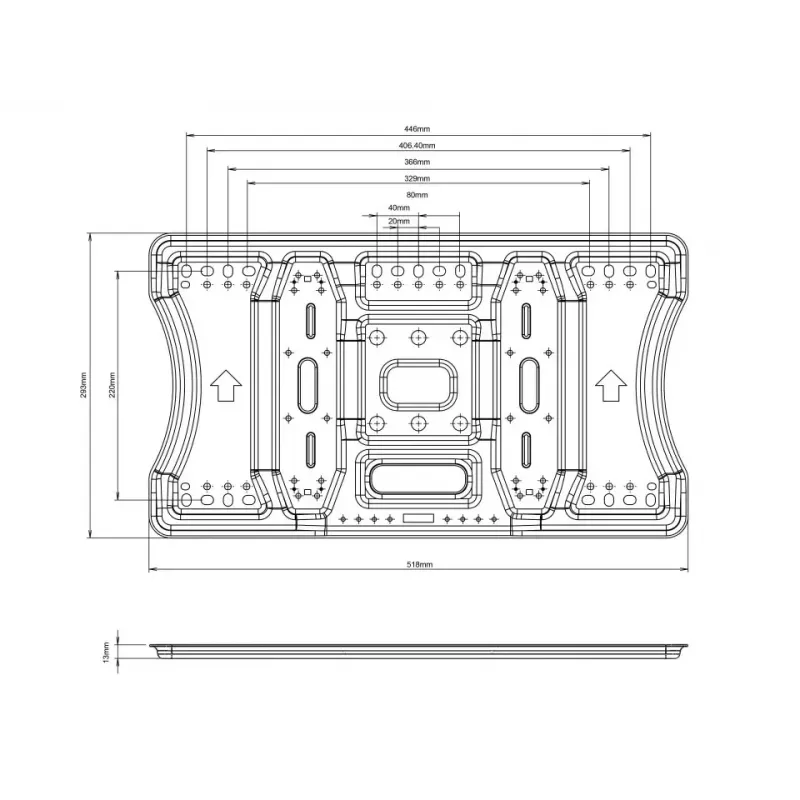 Multibrackets M VESA Super ohut Tilt & Turn Plus HD -teline