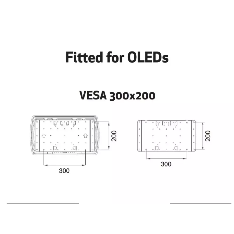 Multibrackets M VESA Super ohut Tilt & Turn Plus HD -teline