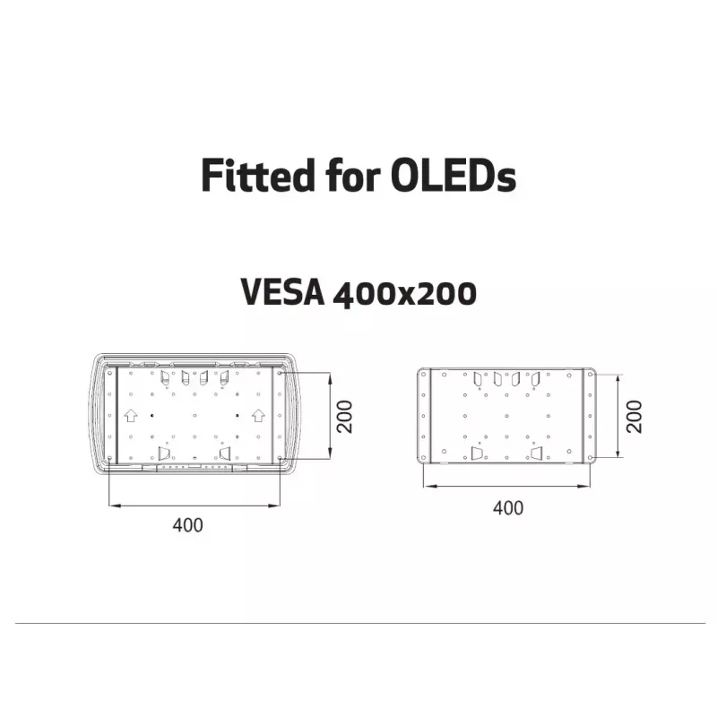 Multibrackets M VESA Super ohut Tilt & Turn Plus HD -teline