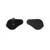 Mousetrapper Armrest Split -rannetuki – tekonahka, musta, 305×195×24 mm