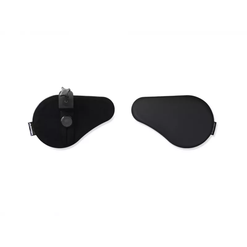 Mousetrapper Armrest Split -rannetuki – tekonahka, musta, 305×195×24 mm