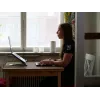Mousetrapper -kannettavan tietokoneen teline, musta/hopea