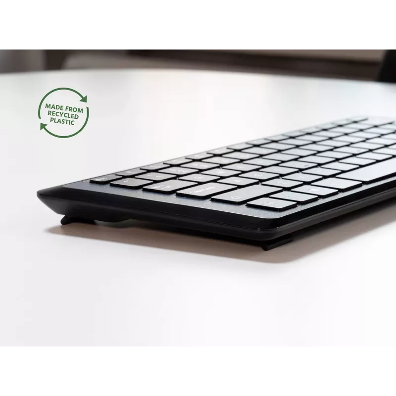 Mousetrapper Type Mini -näppäimistö QWERTY US USB-C, mini, johdollinen, USB, QWERTY, musta