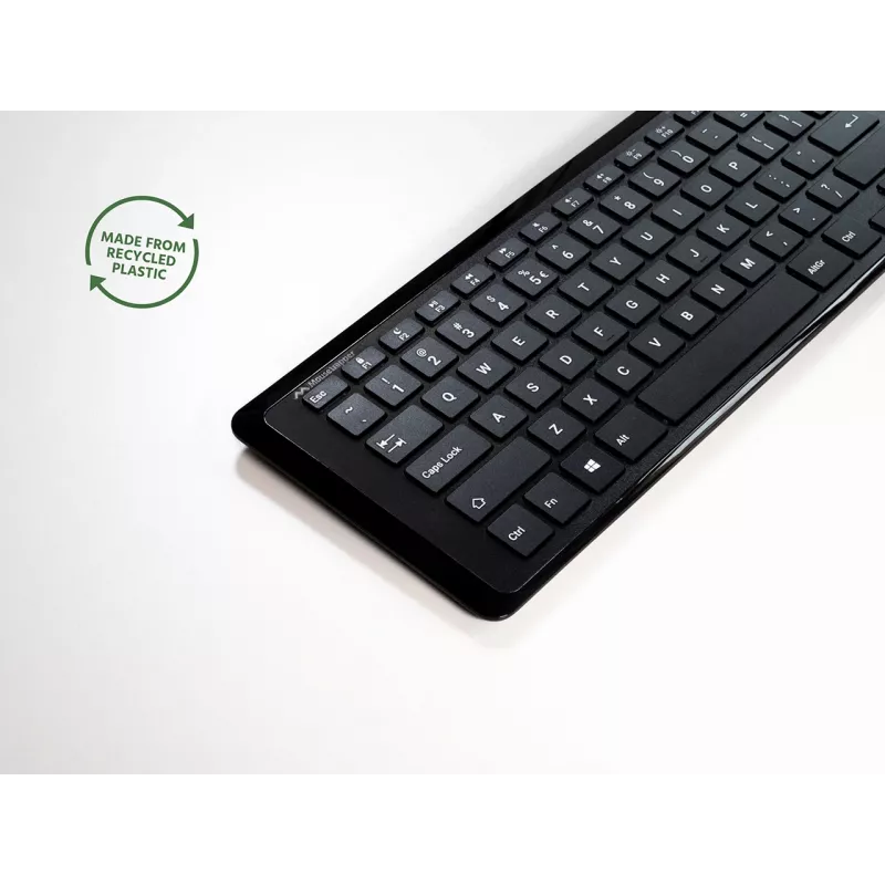 Mousetrapper Type Mini -näppäimistö QWERTY US USB-C, mini, johdollinen, USB, QWERTY, musta