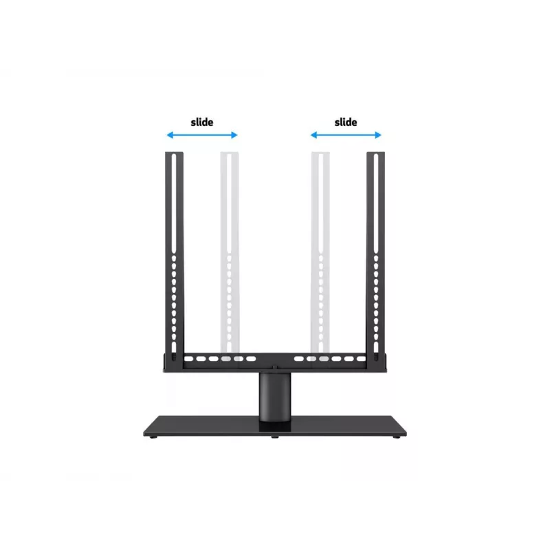 Multibrackets M VESA Tablestand Turn -pöytäteline, musta, keskikoko, MAX 400x400