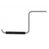 Multibrackets M Headset Holder -kuuloketeline pöytään, hopea, kuuloketeline, alumiini, 52 g, hopea