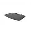 Multibrackets M Public Floorstand Shelf Basic 150 -hyllytaso, musta, muovi/teräs