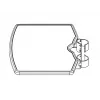 Multibrackets M Public Floorstand Shelf Basic 150 -hyllytaso, musta, muovi/teräs