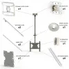 Multibrackets M Public Ceilingmount Medium Single White 3000 enimmäiskantavuus 30 kg min. näytön koko 32 tuumaa max. näytön koko 55 tuumaa