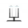Multibrackets M VESA Tablestand Turn Small MAX 300x300, musta