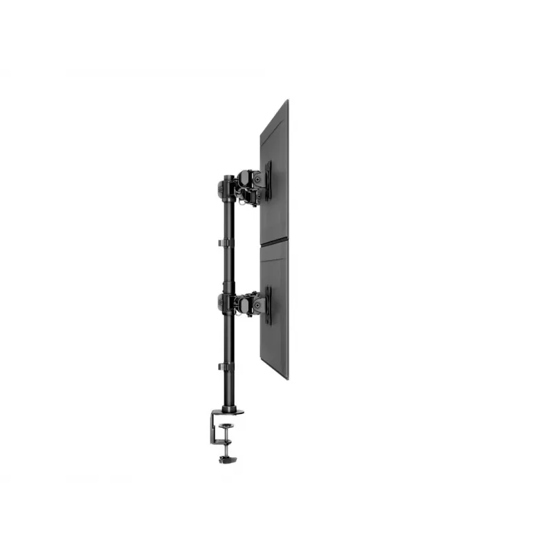 Multibrackets M Deskmount Basic Quad, puristin/läpivienti, 32 kg, 38,1 cm (15 tuumaa), 68,6 cm (27 tuumaa), 100 x 100 mm, musta