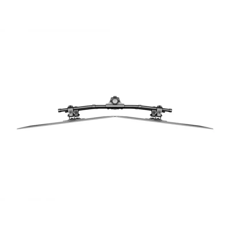 Multibrackets M Deskmount Basic Quad, puristin/läpivienti, 32 kg, 38,1 cm (15 tuumaa), 68,6 cm (27 tuumaa), 100 x 100 mm, musta