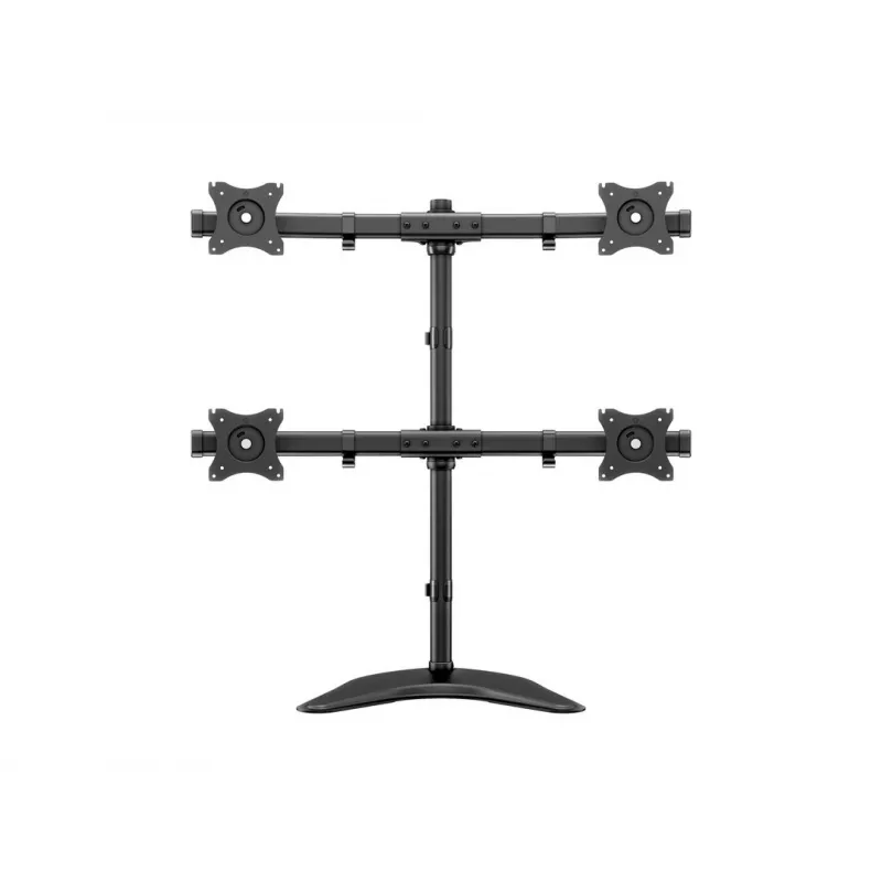 Multibrackets M Deskstand Basic Quad -vapaasti seisova teline, 32 kg, 15-27 tuumaa