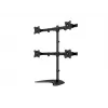 Multibrackets M Deskstand Basic Quad -vapaasti seisova teline, 32 kg, 15-27 tuumaa