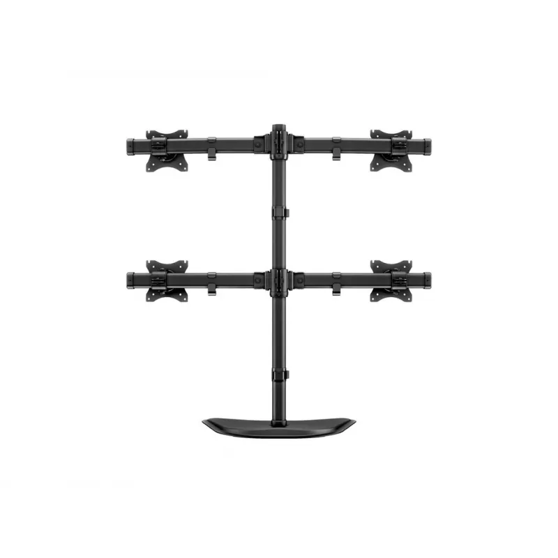 Multibrackets M Deskstand Basic Quad -vapaasti seisova teline, 32 kg, 15-27 tuumaa
