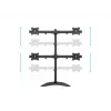 Multibrackets M Deskstand Basic Quad -vapaasti seisova teline, 32 kg, 15-27 tuumaa