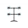 Multibrackets M Deskstand Basic Quad -vapaasti seisova teline, 32 kg, 15-27 tuumaa