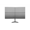 Multibrackets M Deskstand Basic Quad -vapaasti seisova teline, 32 kg, 15-27 tuumaa
