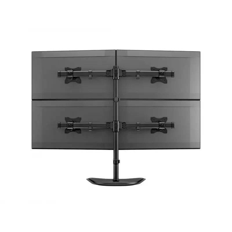Multibrackets M Deskstand Basic Quad -vapaasti seisova teline, 32 kg, 15-27 tuumaa