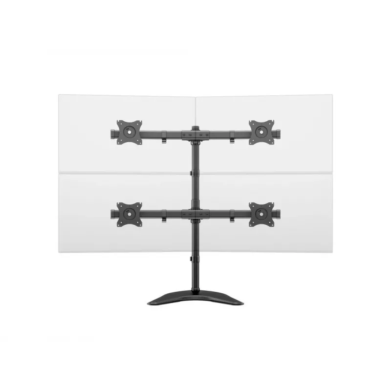 Multibrackets M Deskstand Basic Quad -vapaasti seisova teline, 32 kg, 15-27 tuumaa