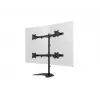Multibrackets M Deskstand Basic Quad -vapaasti seisova teline, 32 kg, 15-27 tuumaa