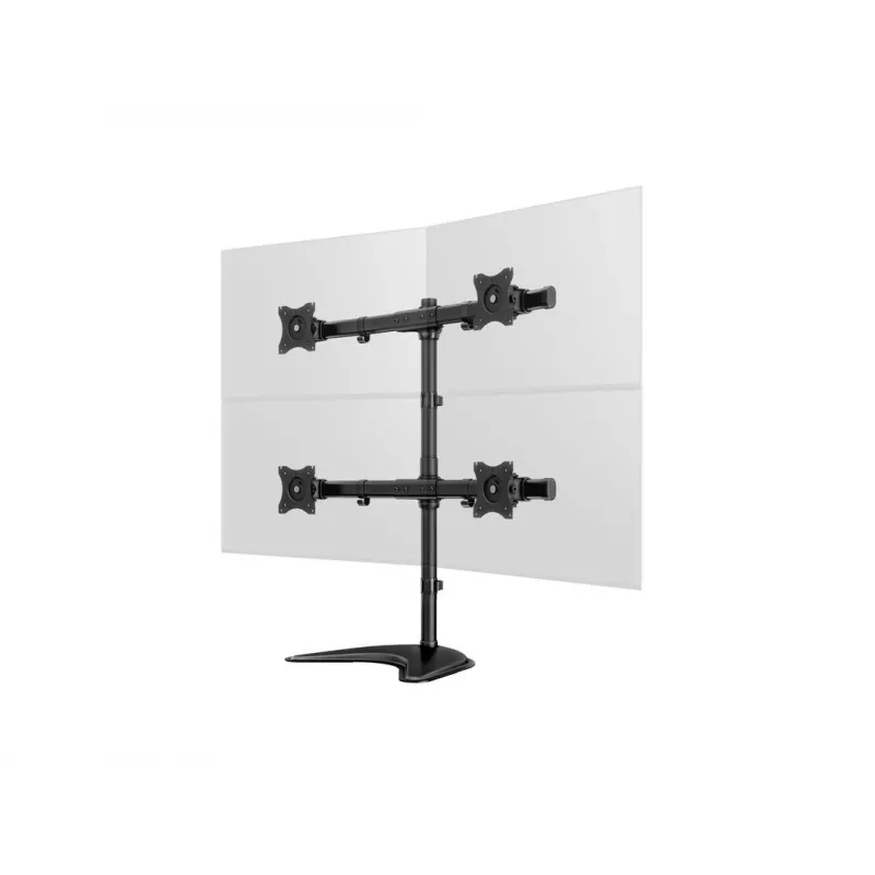 Multibrackets M Deskstand Basic Quad -vapaasti seisova teline, 32 kg, 15-27 tuumaa