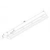 Multibrackets M Pro Series -kiskon jatke, alumiini, 180 mm