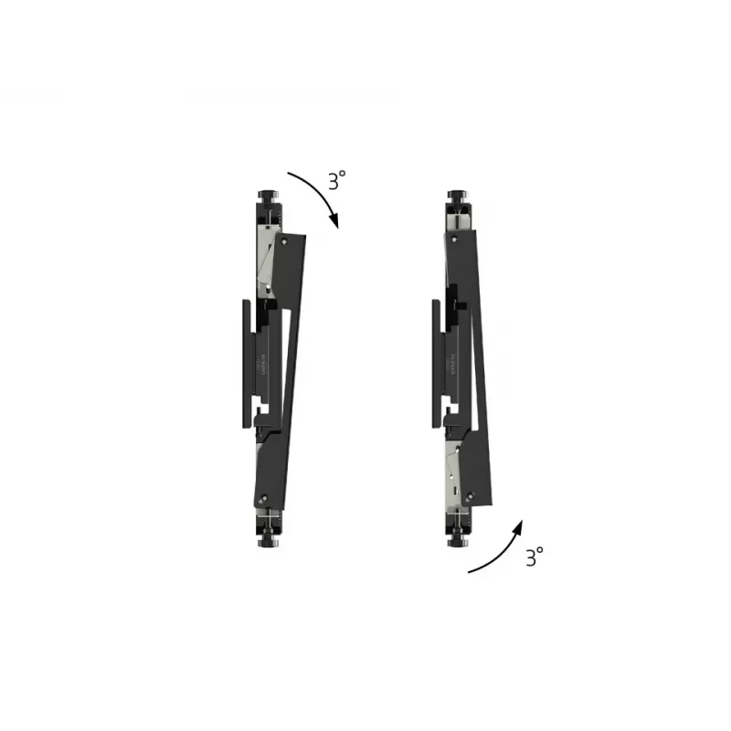 Multibrackets M Pro Series Micro-Adjustable Arms 400mm -litteänäytön kiinnitysvarsi, musta, teräs