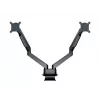 Multibrackets M VESA Gas Lift Arm Dual Side by Side, musta, puristin, 20 kg, 15-32 tuumaa