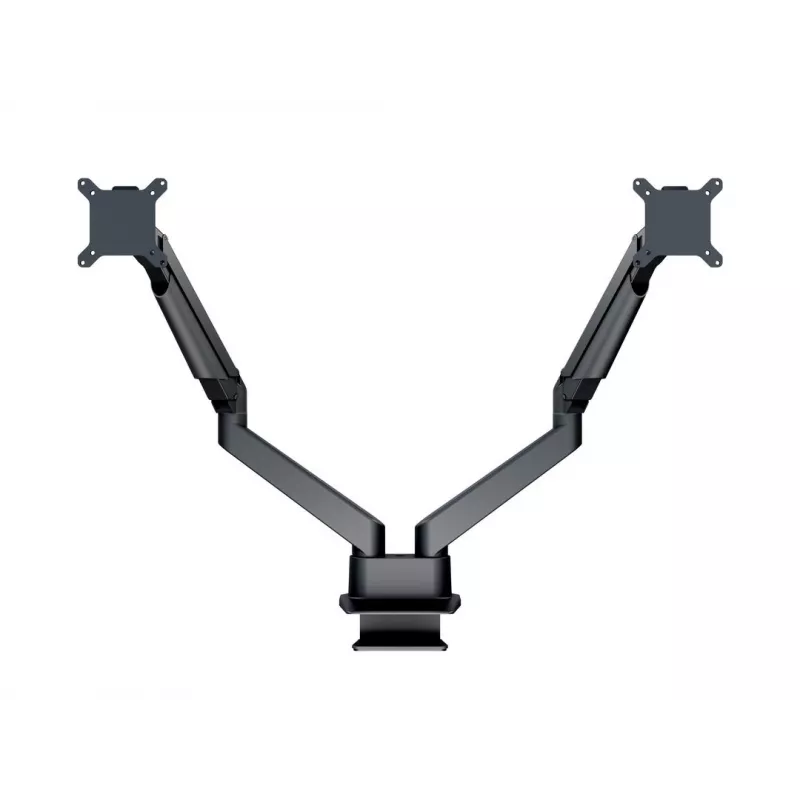Multibrackets M VESA Gas Lift Arm Dual Side by Side, musta, puristin, 20 kg, 15-32 tuumaa