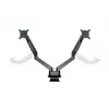 Multibrackets M VESA Gas Lift Arm Dual Side by Side, musta, puristin, 20 kg, 15-32 tuumaa