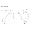 Multibrackets M VESA Gas Lift Arm Dual Side by Side, musta, puristin, 20 kg, 15-32 tuumaa