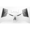 Multibrackets M VESA Gas Lift Arm Dual Side by Side, musta, puristin, 20 kg, 15-32 tuumaa