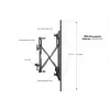 Multibrackets M Wallmount Pro MBW1U -seinäteline, musta, 30 kg, 40-65 tuumaa