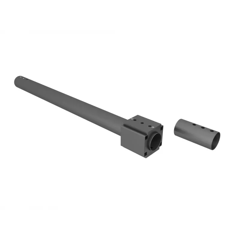 MULTIBRACKETS M Pro Series -mastoporausohjain — teräskotelo, musta, 76,5×78,2 mm, 1,5 kg