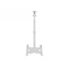 Multibrackets M Public Small Single White 1500 -kiinnitys kattoon, 14 kg, 10-32 tuumaa