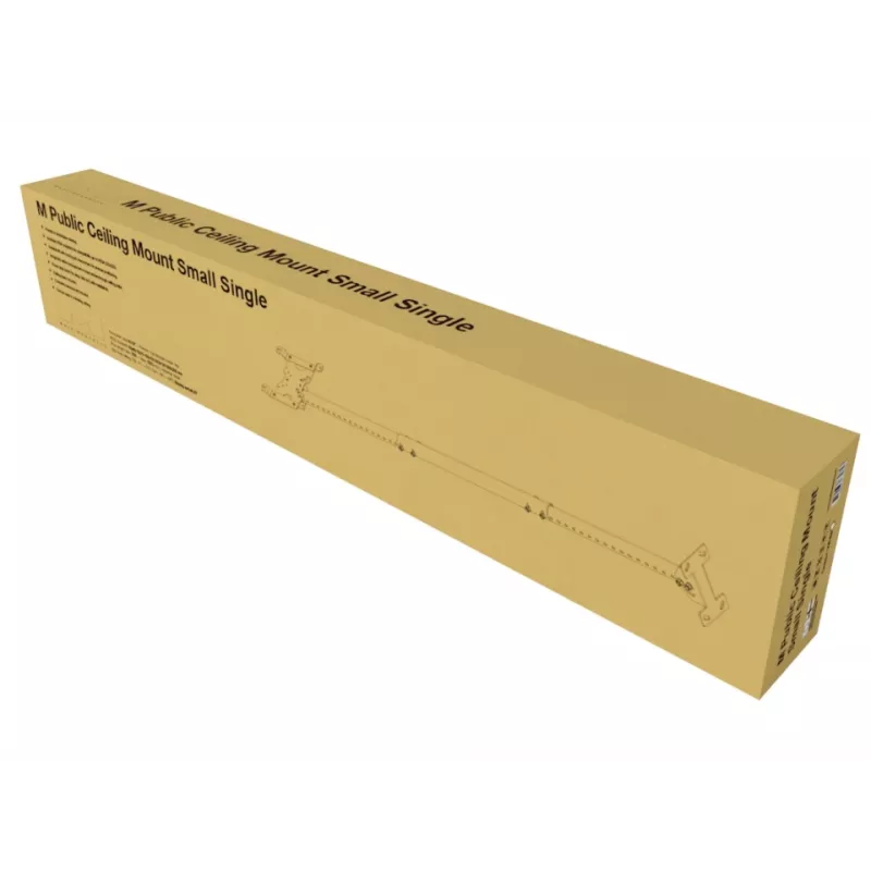 Multibrackets M Public Small Single White 1500 -kiinnitys kattoon, 14 kg, 10-32 tuumaa