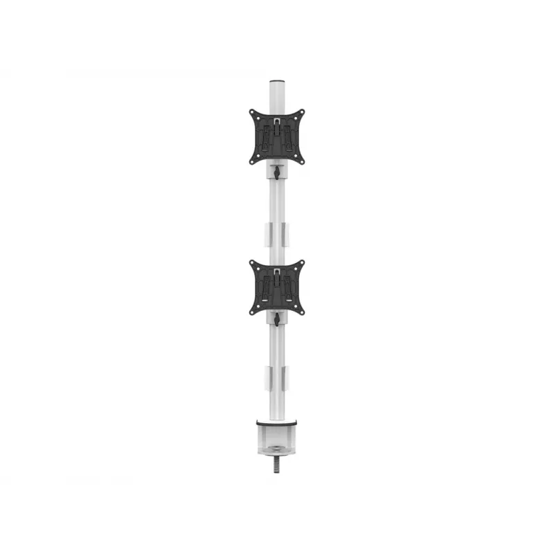 Multibrackets M VESA Deskmount Officeline Dual Vertical valkoinen