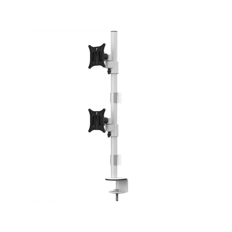 Multibrackets M VESA Deskmount Officeline Dual Vertical valkoinen